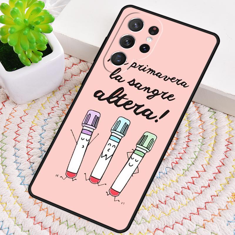 Cartoon Medicine Doctor Nurse soft Phone Case for Samsung Galaxy note 10 pro S26 Ultra S23 S24 FE S25 S21 S22 PLUS Cover