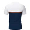 New Men Summer Short Sleeve Stand Collar Polo Shirt Men Fashion Business Casual Tops Polo