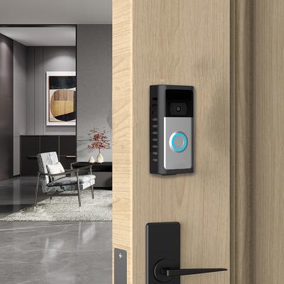 Anti-Theft Doorbell Mount Stainless Steel Video Doorbell Bracket Holder Metal for Ring Video Doorbell1/2/3/3 Plus/4/2020 Version