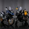 1/12 Scale R1250 GS Diecast Motorcycle Model Toy with Sound and Light for Kids Toddler Boys Girls Gift Collection