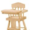 1/12 Dollhouse High Chairs Miniature Highchair Micro Landscape Small Doll Chair Model for