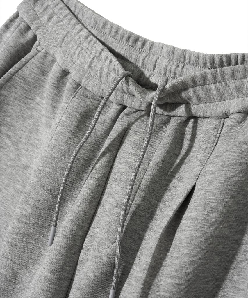 Beoteopeullaiseupocheuweeo Original Logo Two-Tuck Sweatpants Gray