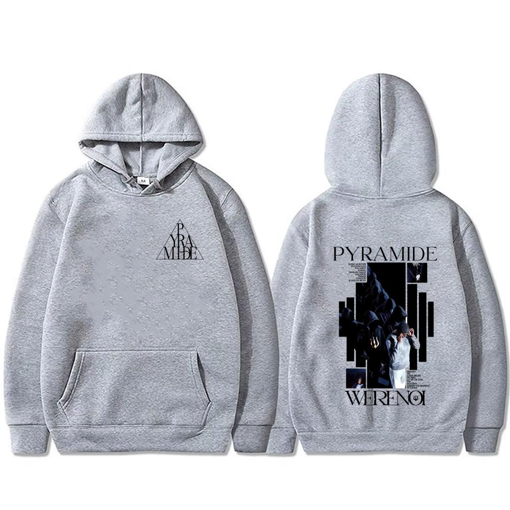 Rapper WeRenoi Pyramide Album Merch Hoodie Men Women Pop Music Pullover Male Vintage Oversized Sweatshirt