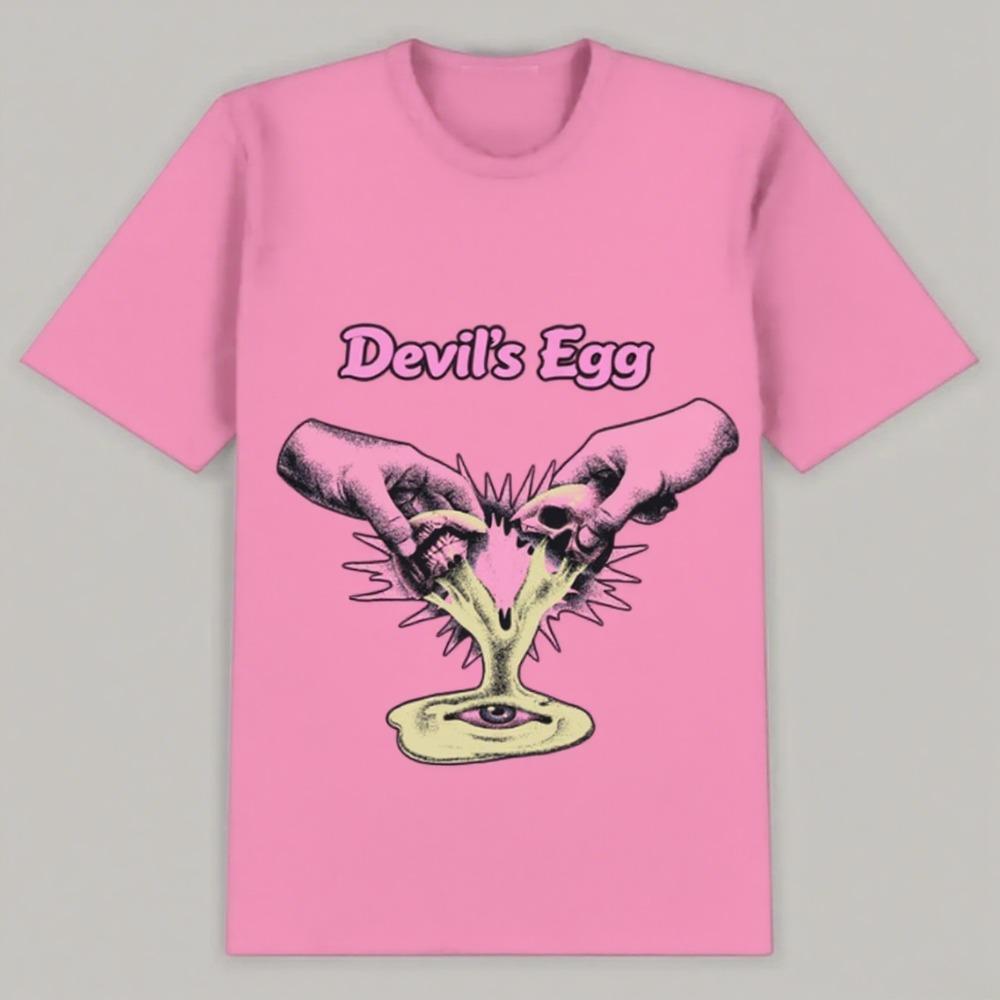 Emerging New Street Style Short-sleeved Art Breathable Daily Style Trend Printing Cotton Women's T-shirt Couple Tide Brand Tops