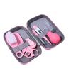 8-teiliges Baby-Nagelknipser-Set mit Kamm, Bürste, Nasensauger und EVA-Tasche
