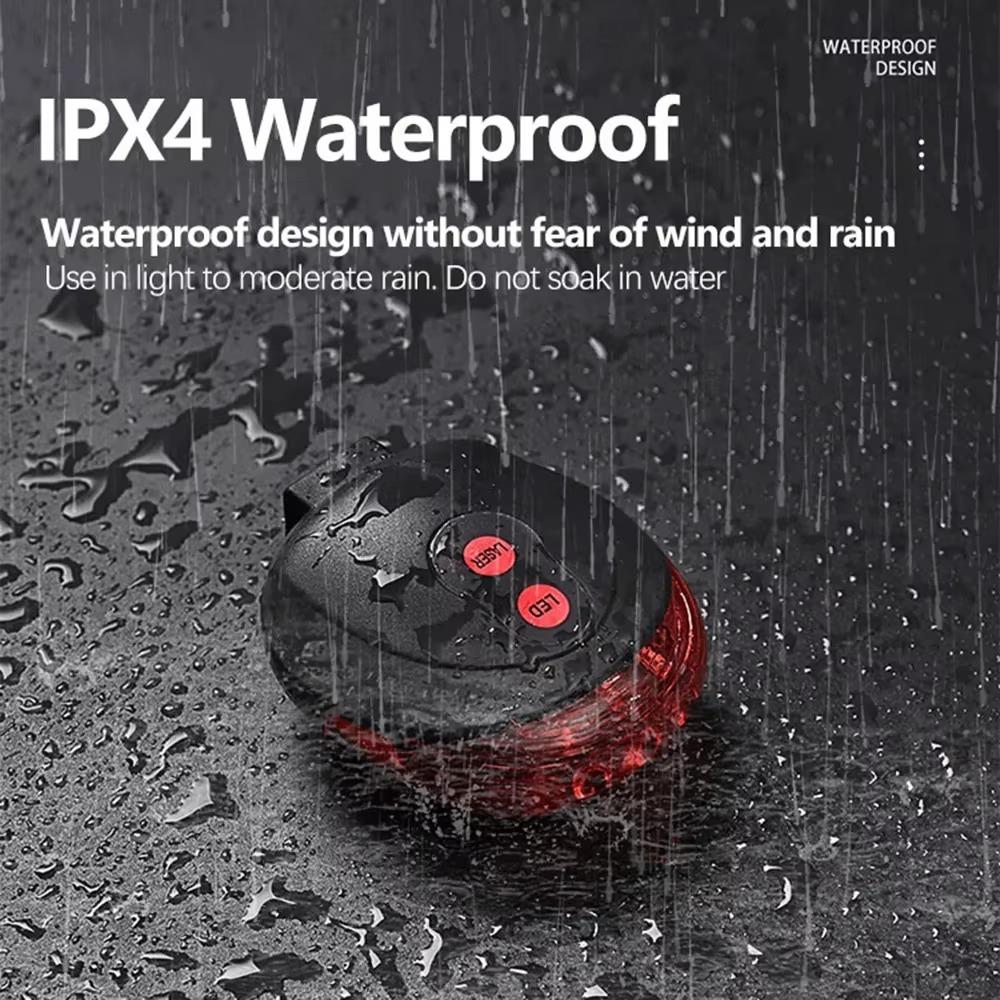 Avertissement de sécurité Feu arrière de vélo LED super lumineux Veilleuse Cyclisme Feu arrière Accessoires de vélo