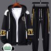 Herren-Trainingsanzüge, 2-teilige Trainingsanzüge, Herren-Strickjacke mit Reißverschluss, bedruckt, Sweatshirts, Jogginghosen, Sets, Sportbekleidung