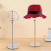 Adjustable Hats Hanger Holder Stainless Steel Hat Organizer Hanging Baseball Caps Display Stand Hanging Up Storage Accessories