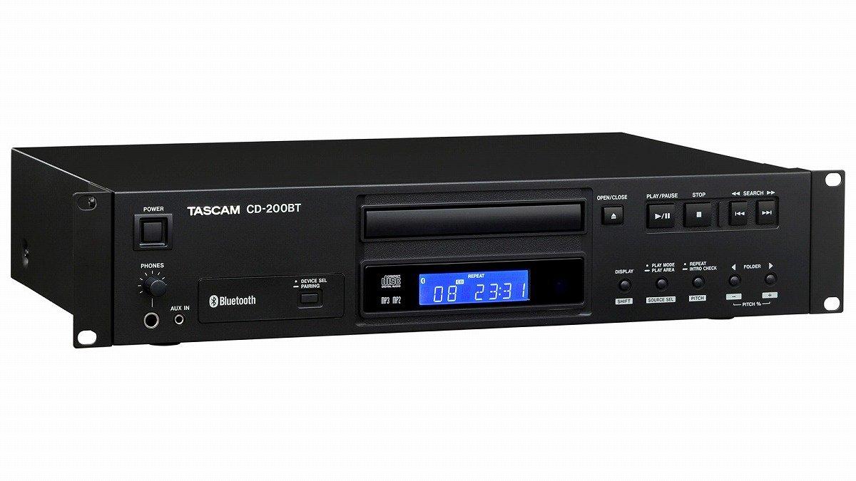 

TASCAM CD player with Bluetooth receiver for commercial use CD-200BT