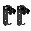 2 Pack Space Aluminum Shower Head Holder Wall Mounted Shower Holder Shower Head Bracket  RV Shower