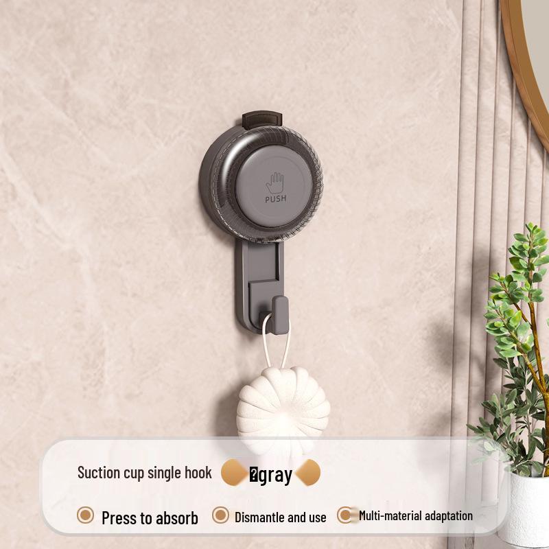 Kitchen Suction Cup No-Drill Wall-Mounted Spice Rack