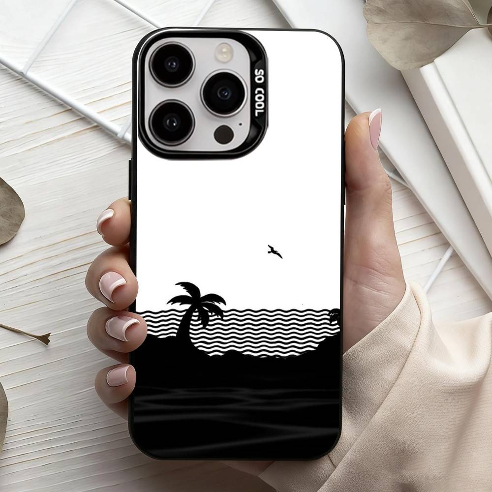 Band NBHD The N-Neighbourhood-D Phone Case For iPhone17,16,15,14,13,12,11 Plus,Pro Max Black Candy silver phone case