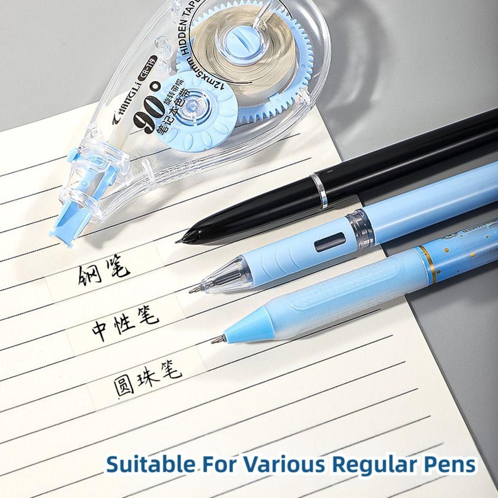 Silent Hidden Correction Tape 12M Large Capacity Study Writing White-out Students