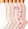 Unisex 6 Paar Kompressionssocken-Set zum Laufen & Radfahren