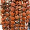 15×15mm Faceted Red Agate Rose Quartz Amethyst Pentagram Crystal Jewelry DIY Accessories