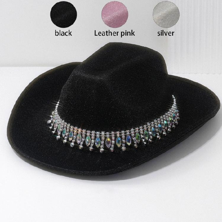 Wedding Gown Hat Solid Color Hat Musical Festival Hat Unisex Accessory Outdoor for Parties and Weddings