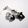 Cartoon Panda Pendant Keychain Plush Animals Backpack Hanging Piece Bag Charm Car Key Chain Trend Accessories Gift A524