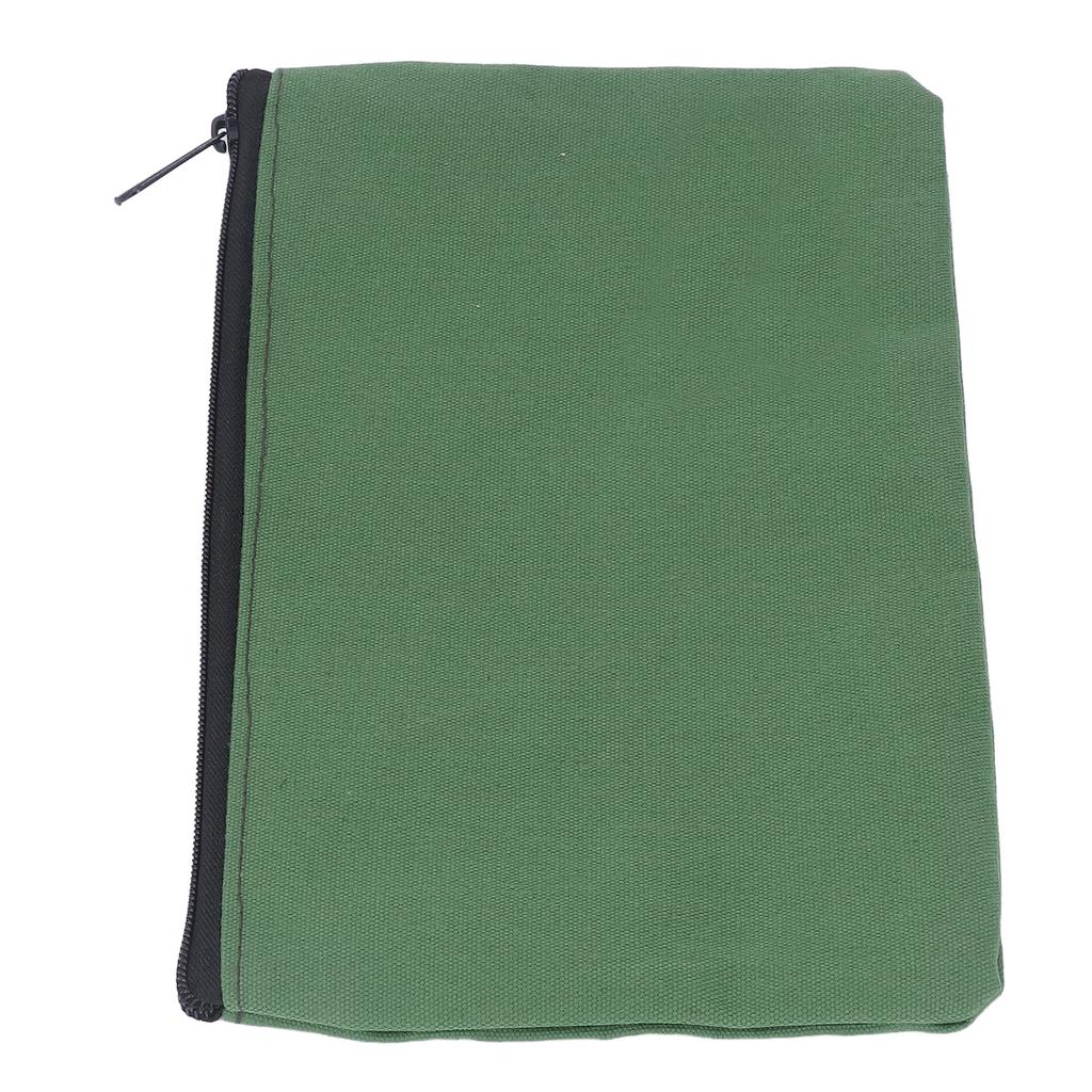 Werkzeugtasche Armeegrün Canvas Tragbar Multifunktional Schwerlast Handtasche für Schraubenschlüssel Schraubendreher Nagel