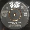 7inch Record GEORGIE'S VARSITY 5 - Five Foot Two 45V9189 VOGUE POP 1958 UK Jazz Used