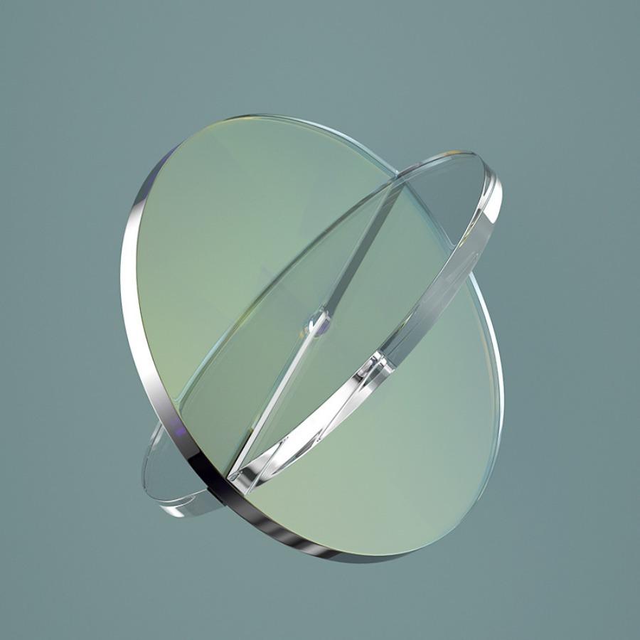 4PCS Simple and Thickened Acrylic Coaster Coffee and Tea Cup Anti-heat Insulation Mat Light Luxury Round High-temperature Tea Ceremony  Bowl Tray Mat