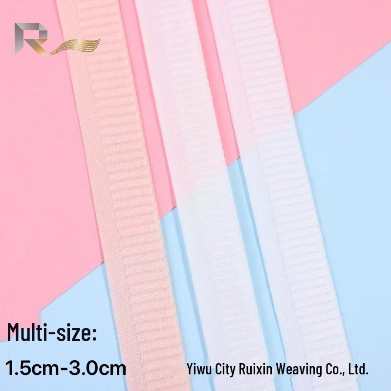 Colorful Non-slip Elastic Binding Tape for Nylon Underwear Hem and Clothing Accessories