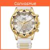 Casual Sports Silicone Watch For Men With Quartz Movement And Round Dial