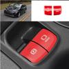 Electronic Handbrake Red Button Sticker Aluminum For Toyota Corolla -