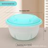 High-Quality Buckle Meal Box for Mala Tang, Hot Pot, and Pickled Fish - Thickened Round Anti-Theft Takeaway Soup Bowl