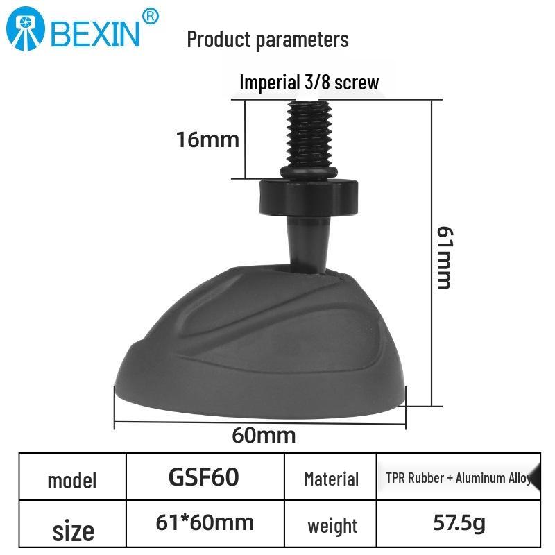

Beixin Universal Anti-slip Tripod Foot Pads for DSLR 3/8 Screw Monopod Base