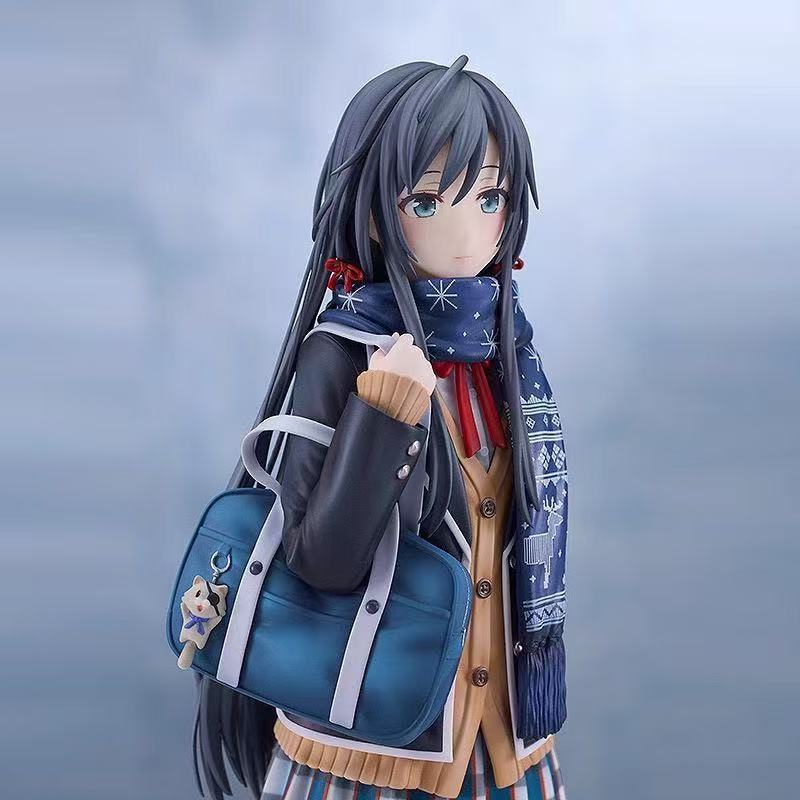 Anime Yahari Ore No Seishun Love Comedy Wa Machigatteiru Kan Yukinoshita Yukino Action Figure PVC Model Collection Toy