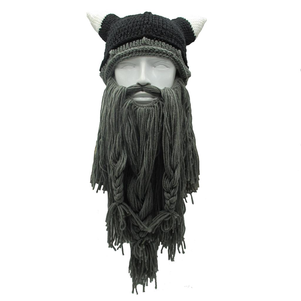 Exquisite Barbarian Vagabond Beanie Halloween Decorations Novelty Knit Wool Caps