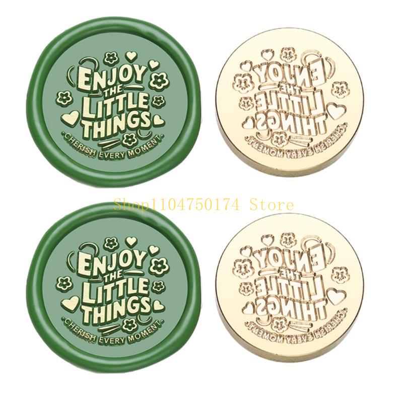 Seal Stamp Head Replacement Antique Embossed Sealing Stamp Head for Envelope top sale