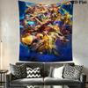Saint Seiya Legend Continues Tapestry Background Cloth Fashion Print Background Wall Hanging Cloth Soft Christmas Gift