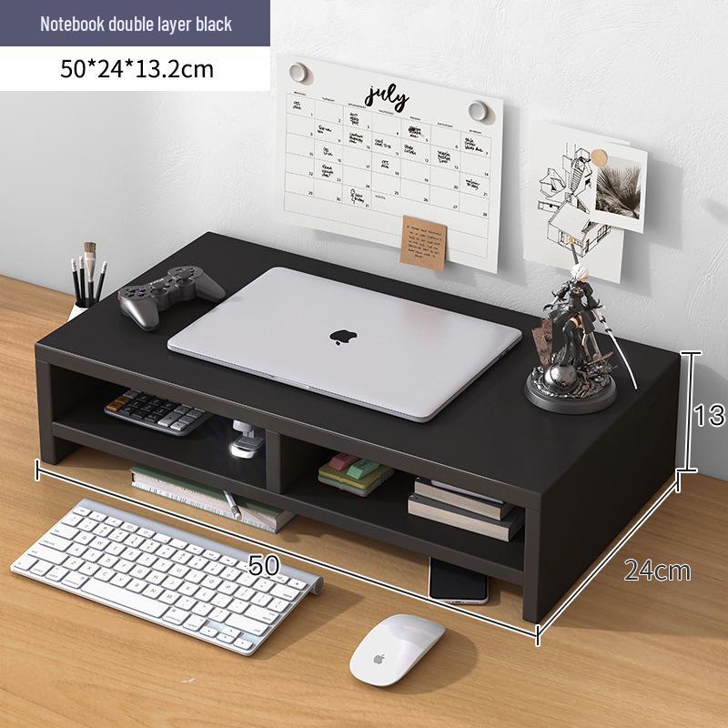 Masaüstü Bilgisayar Monitör Yükseltici Stand ve Ofis Depolama Rafı