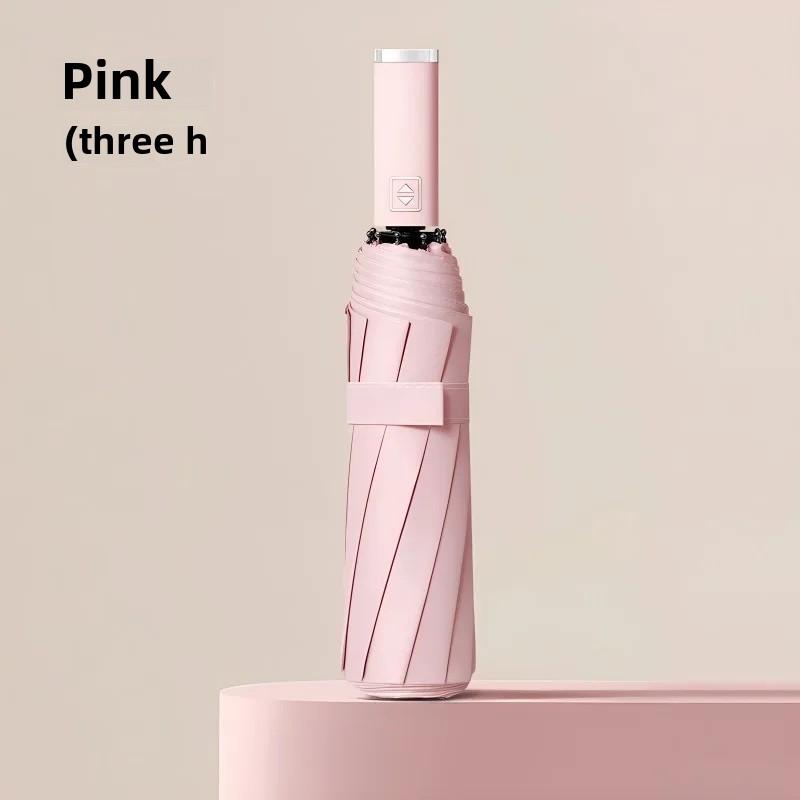 Automatic Adjustable LED Umbrella Anti-Uv Super Large Outdoor Car Rain Umbrella Business Sunny And Rainy Umbrella Wholesale