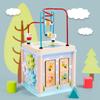 Cross-border Marine Tetrahedron Shape Matching Bead Maze Early Education Wooden Toy