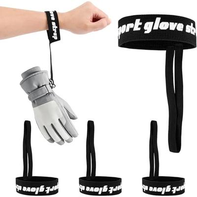 Elastische Handgelenkschlaufen für Ski- und Snowboardhandschuhe Verstellbare Skihandschuh-Leine für Männer und Frauen Sport Skihandschuh Sicherheitsgurt