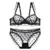 Sex Suit Sexy Lace French Ultra-thin and Small Large Size Anti-sagging Suit