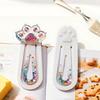 Portable Cats Themed Book Clips Moulds Gifts Casting Molds for Office School Use Soft Silicone Page Holder Accessories