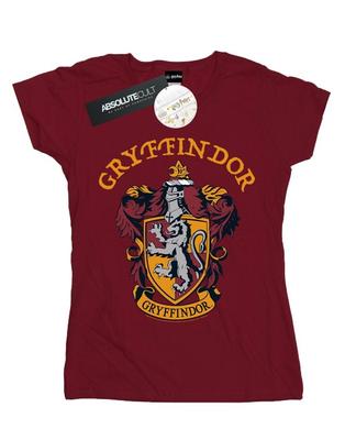 Womens/Ladies Gryffindor Crest Cotton T-Shirt
