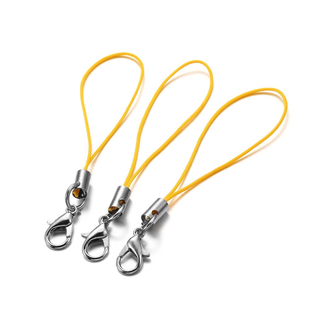 Lobster Clasp Nylon Phone Strap Doll Lanyard Jewelry Craft Accessory