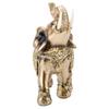 Lucky Feng Shui Green Elephant Statue Sculpture Wealth Figurine Gift Home Decoration