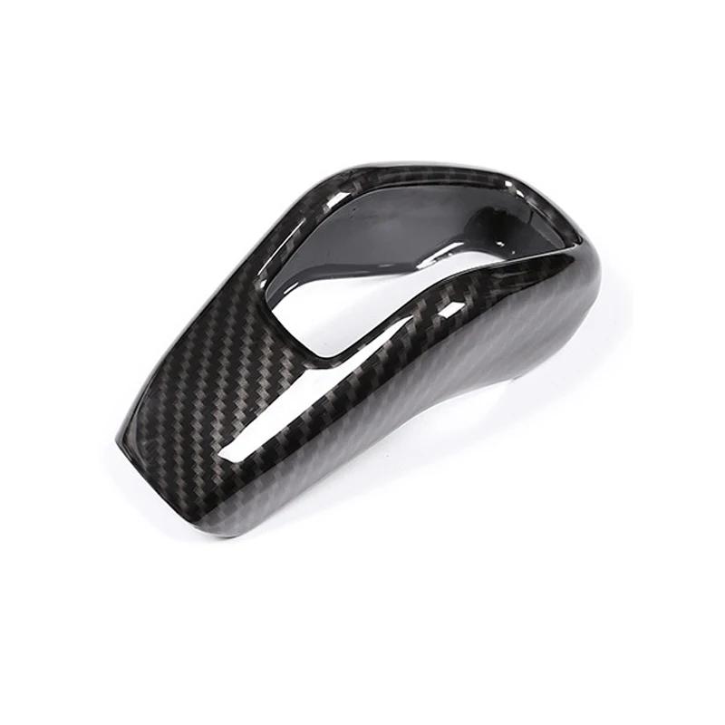 

Накладка на ручку переключения передач автомобиля, отделка из углеродного волокна для Land Rover Range Rover Sport 2018 2019 2020 2021 Аксессуары для салона автомобиля