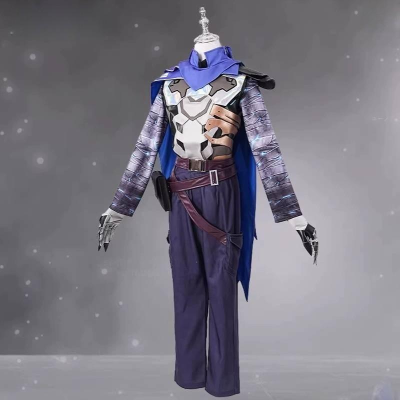 Valorant Omen Cosplay Costume With Polyester Fabric For Game Fans