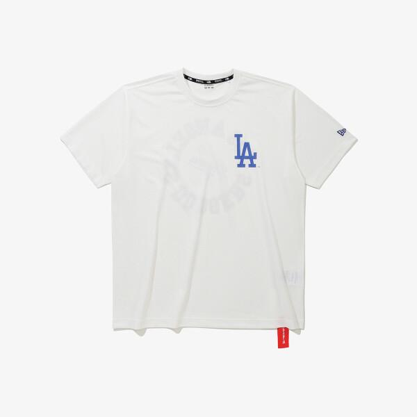 New Era Mlb La Dodgers Mesh T shirT Off whiTe 15147533