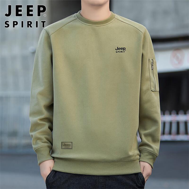 JEEP SPIRIT Men's Pullover Sweatshirt
