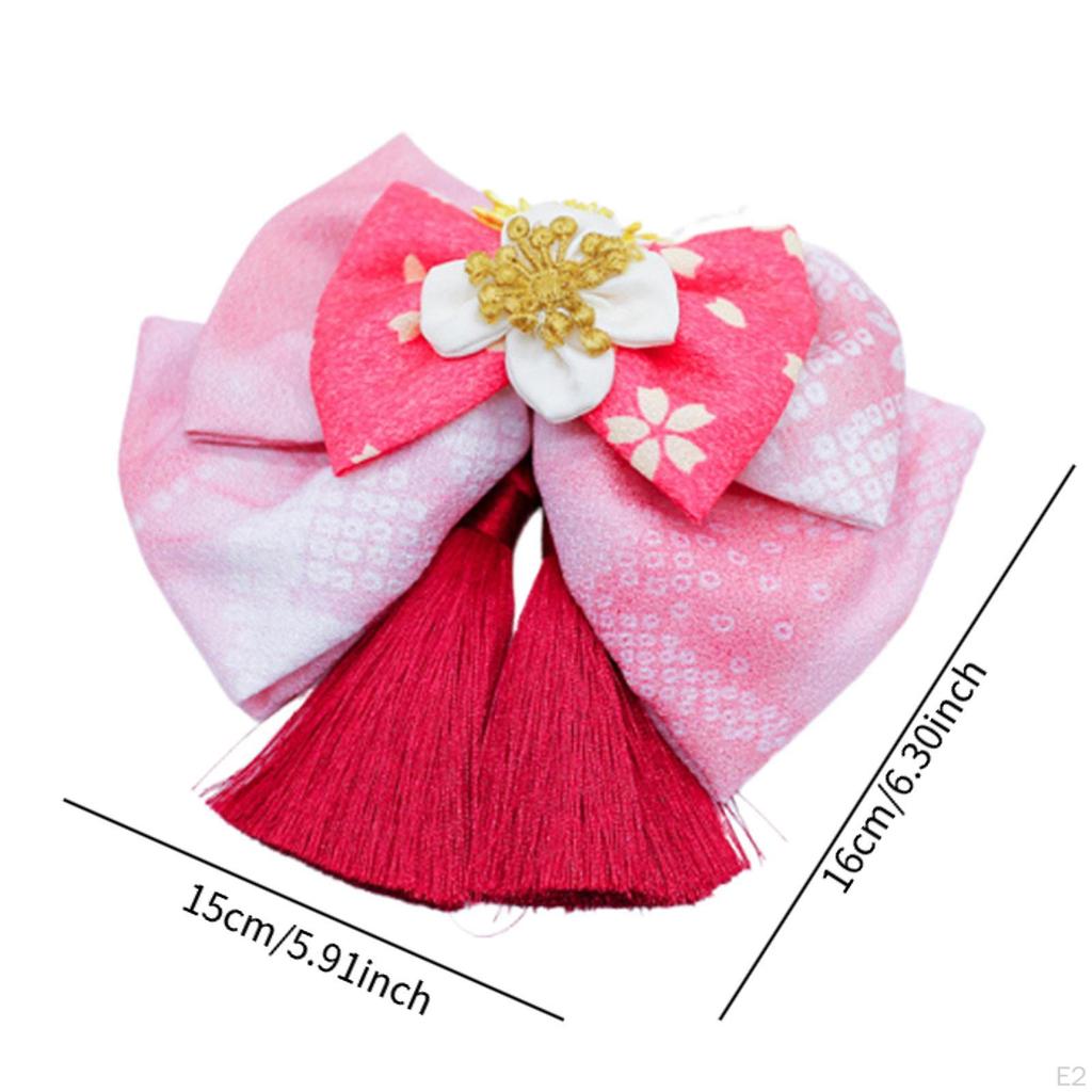 Bowknot Tassel Hair Accessories Antique Decorative Clip Traditional Hairpin