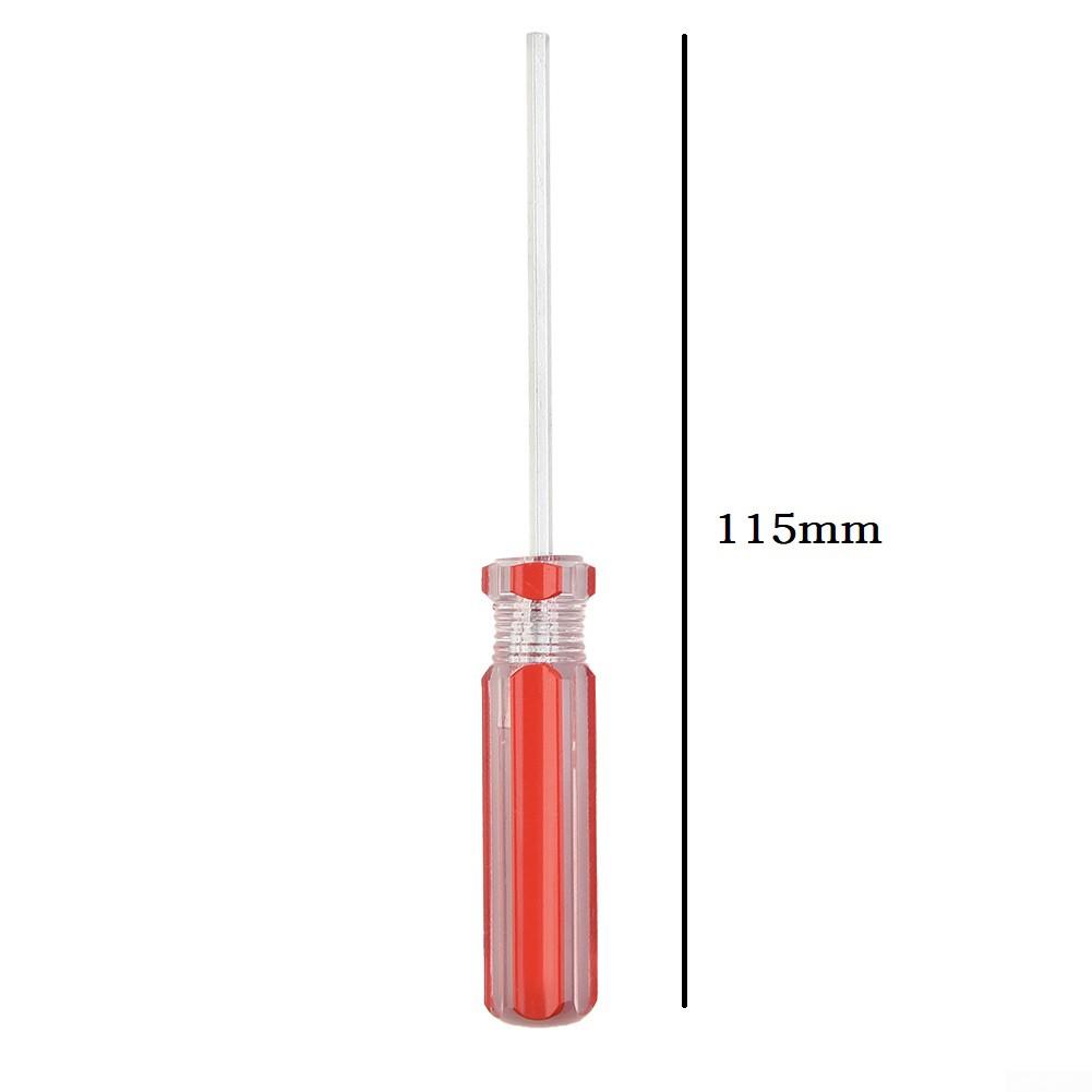 Sechskant-Schraubendreher, 5 Stück/Set, flacher Kopf, Sechskant, magnetisch