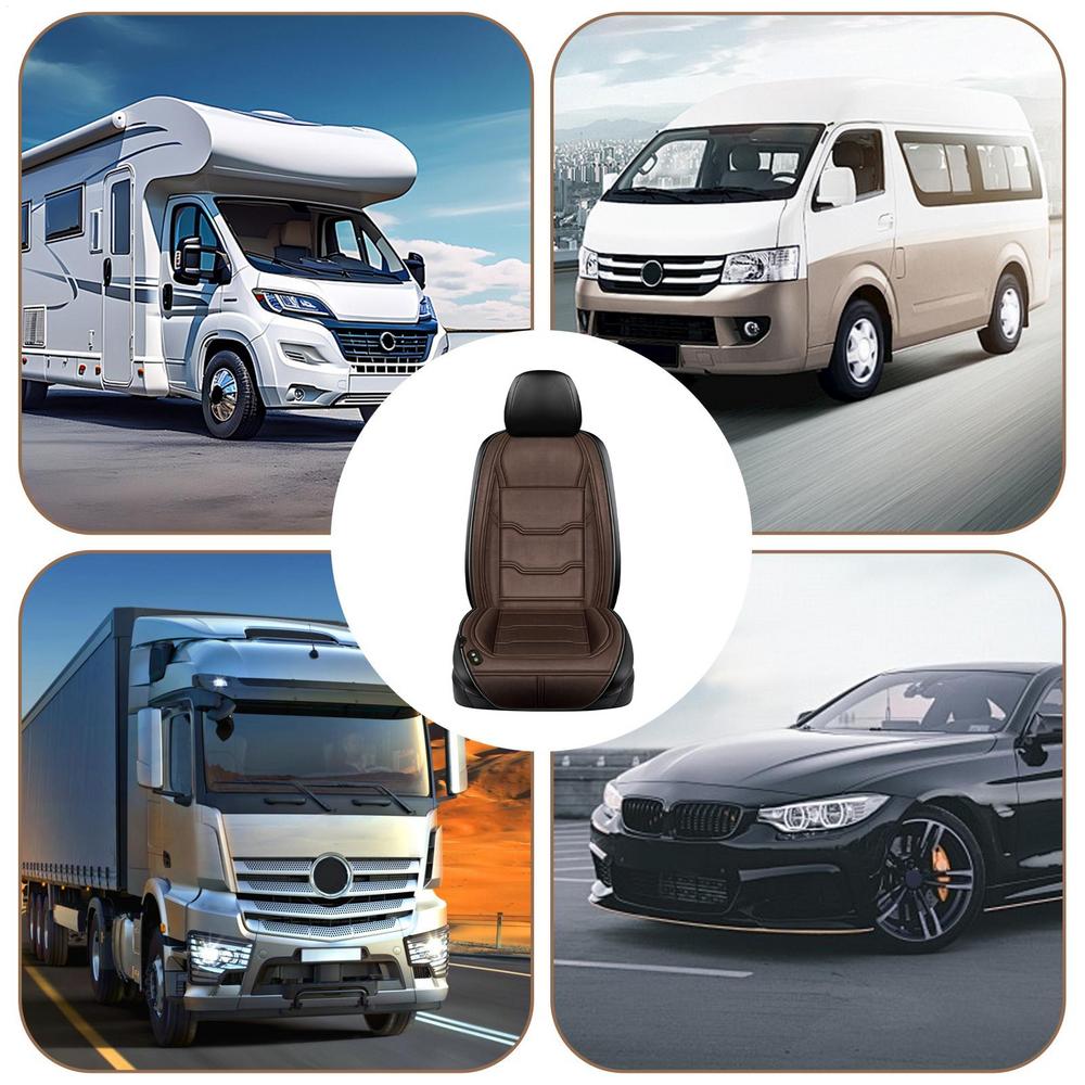 Car Heated Seat Cushion Automotive Chair Warming Device Fast Heating Pad Seat Warmer For Suv Rv Truck Vehicle Auto