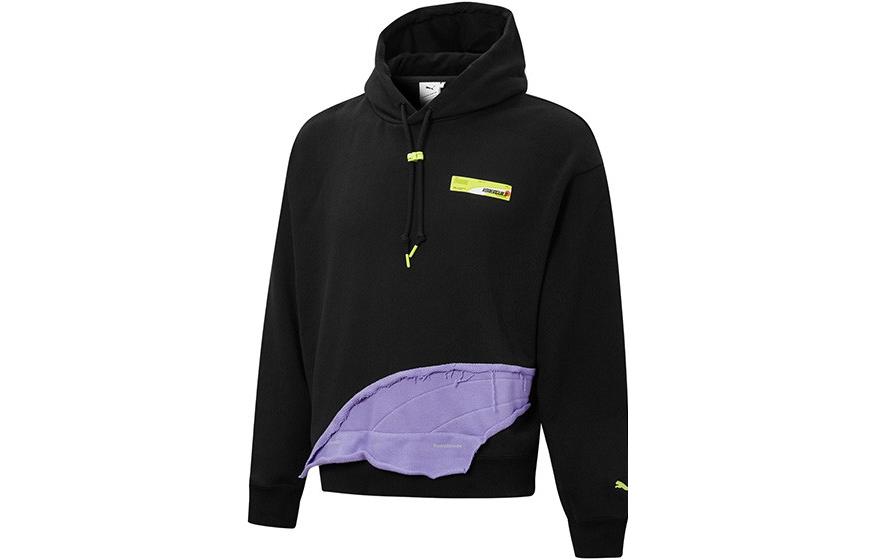 PUMA X ROARINGWILD Sweatshirts Men s Black Hooded Moderate Regular 532593-01 M